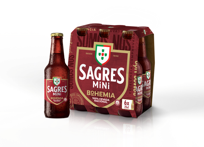 Sagres Bohemia Original 6x250+Garrafa_700px